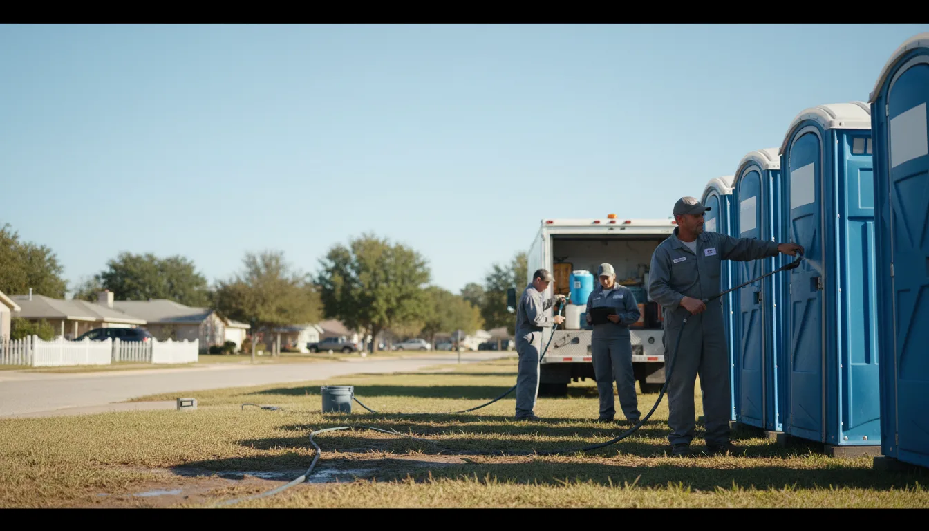 Long-Term Portable Toilet Rental in Grafton, IL near me